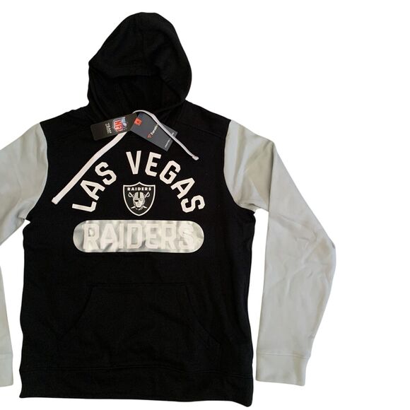 Fanatics Men's Sz L Las Vegas Raiders Extra Point NFL Pullover Hoodie Sweatshirt - Picture 9 of 16